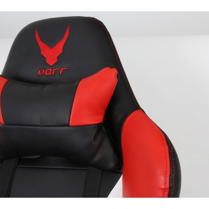 Silla gaming VARR Silverstone negra/roja