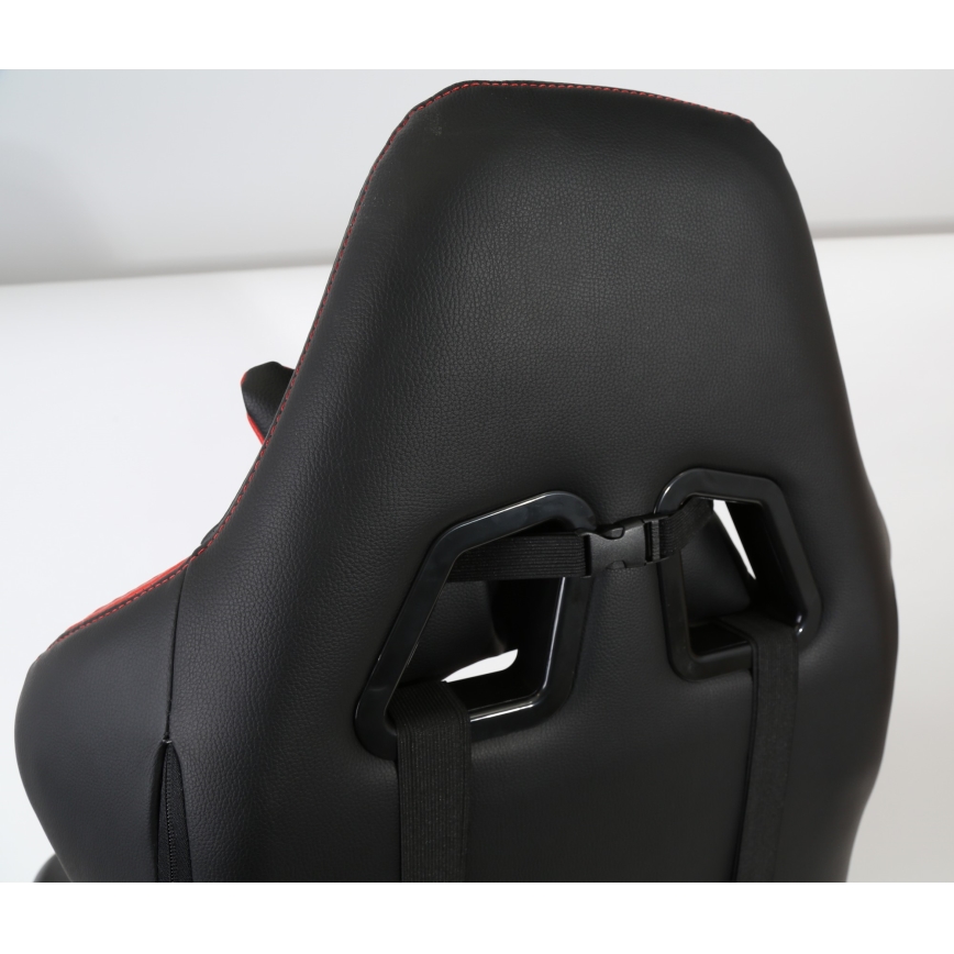 Silla gaming VARR Silverstone negra/roja