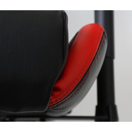 Silla gaming VARR Silverstone negra/roja