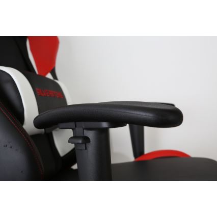 Silla gaming VARR Silverstone negra/roja