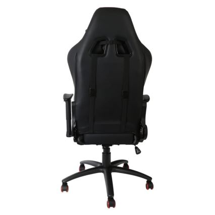 Silla gaming VARR Silverstone negra/roja