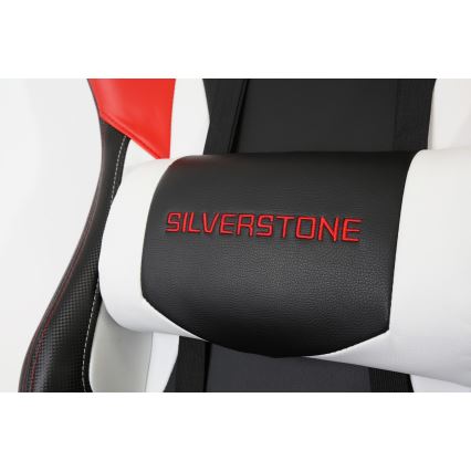 Silla gaming VARR Silverstone negra/roja