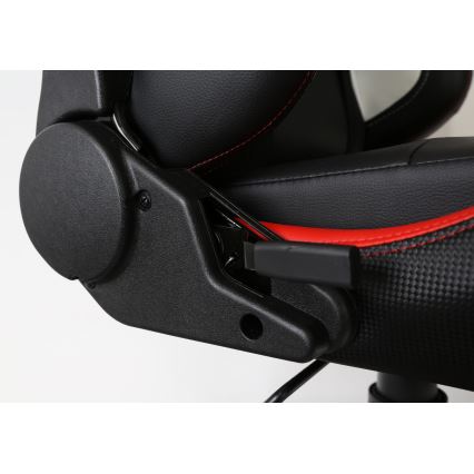 Silla gaming VARR Silverstone negra/roja