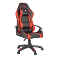 Silla gaming VARR Zolder negro/rojo