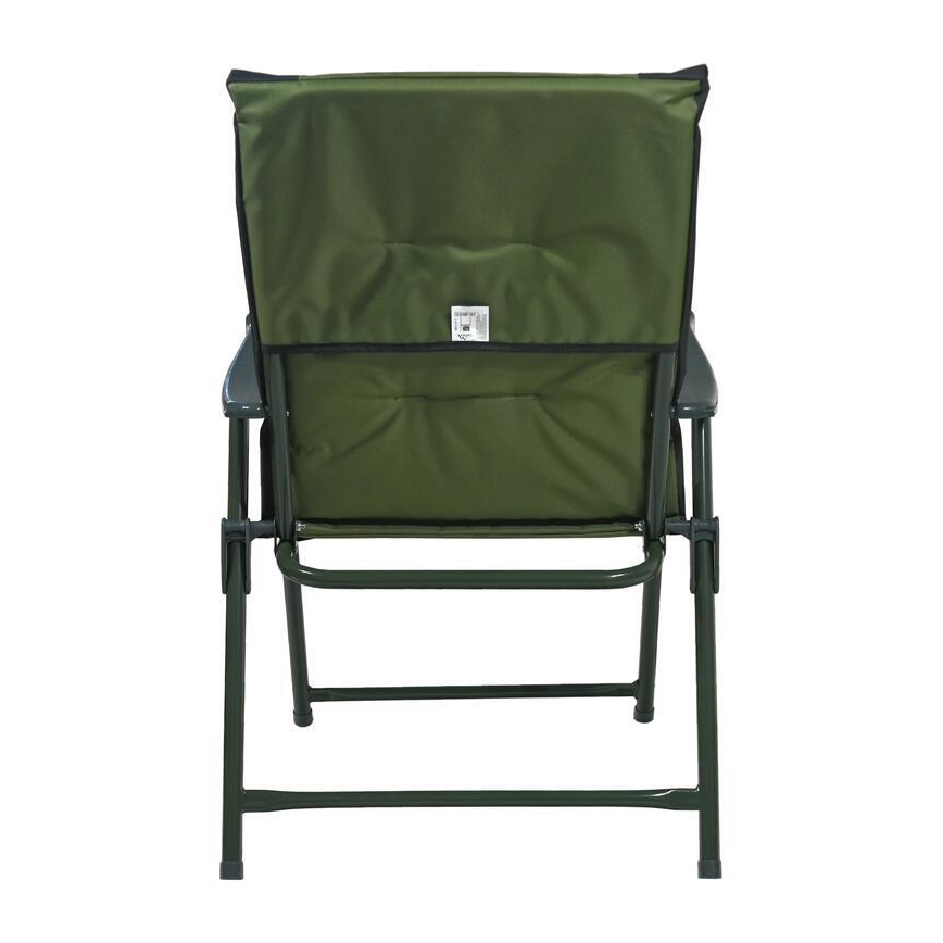 Silla plegable de camping verde