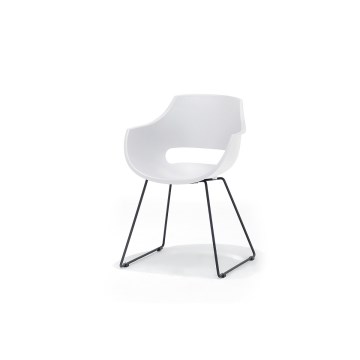 Silla ROCKY, 1 unidad, blanca