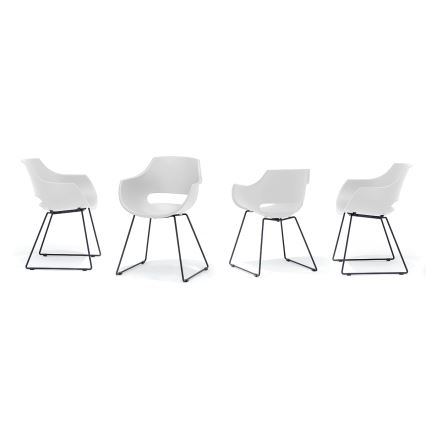 Silla ROCKY, 1 unidad, blanca