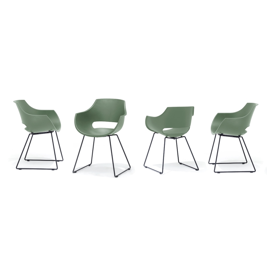 Silla ROCKY, 1 unidad, verde