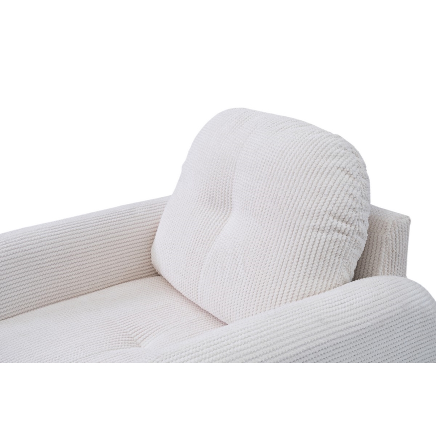 Silla tapizada CLOUDY color crema
