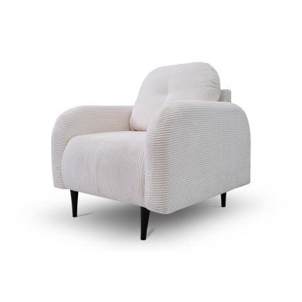 Silla tapizada CLOUDY color crema