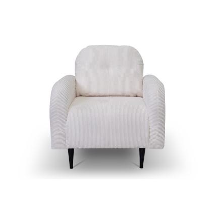 Silla tapizada CLOUDY color crema