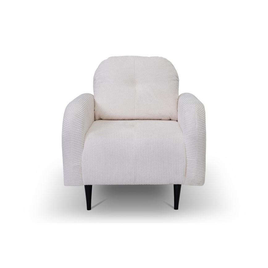 Silla tapizada CLOUDY color crema