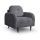 Silla tapizada CLOUDY gris