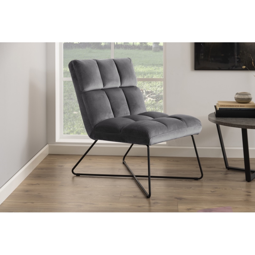 Silla ZETA gris oscuro