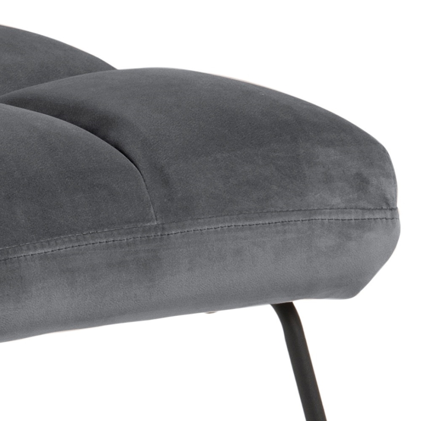 Silla ZETA gris oscuro