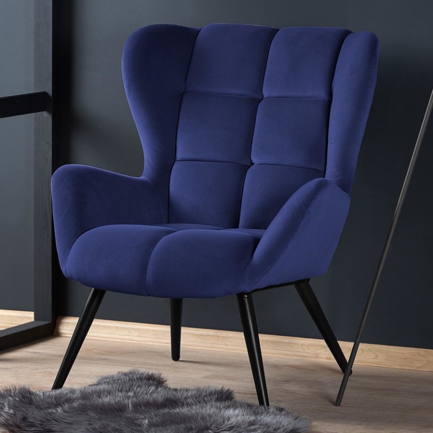 Sillón CHATEU azul oscuro