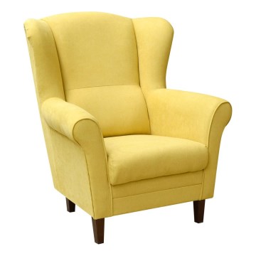 Sillón de orejas GALA amarillo