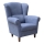 Sillón de orejas GALA azul