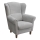Sillón de orejas GALA gris