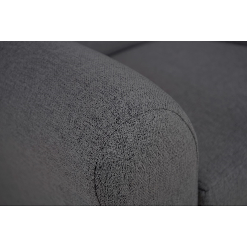 Sillón de orejas VIVA gris oscuro