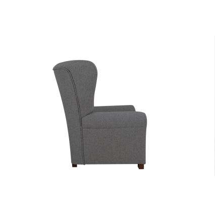Sillón de orejas VIVA gris oscuro