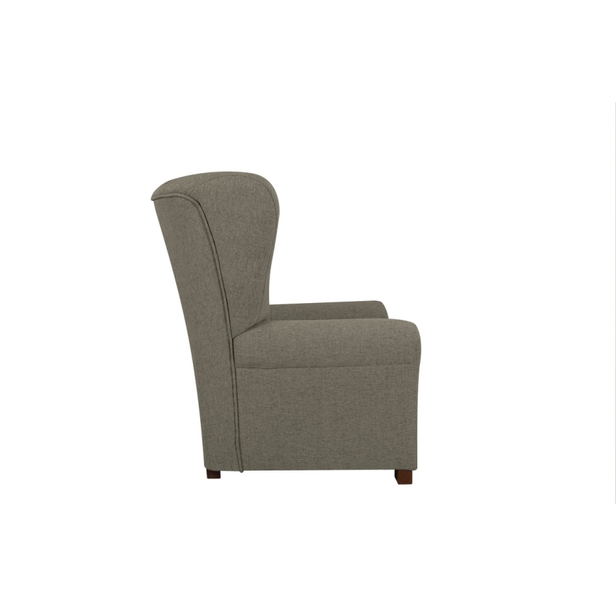 Sillón de orejas VIVA marrón