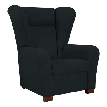 Sillón de orejas VIVA negro