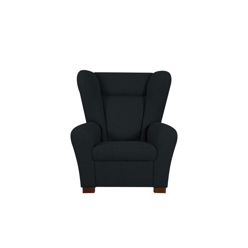 Sillón de orejas VIVA negro