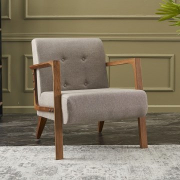 Sillón DELI color crema