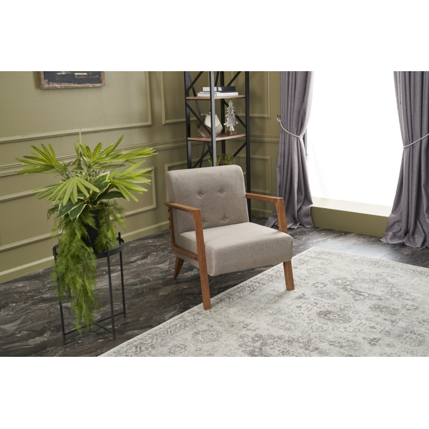 Sillón DELI color crema