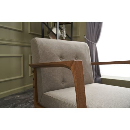 Sillón DELI color crema