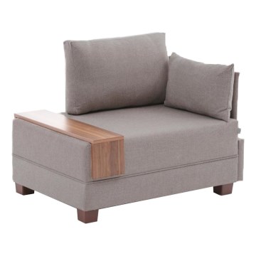 Sillón esquinero TULA beige derecho