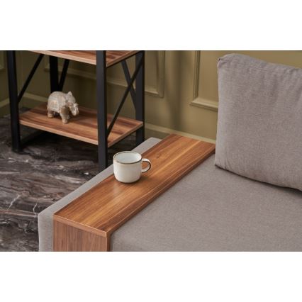 Sillón esquinero TULA beige derecho