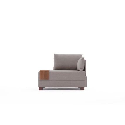 Sillón esquinero TULA beige derecho