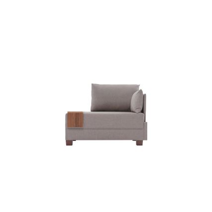 Sillón esquinero TULA beige derecho