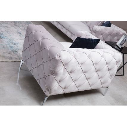 Sillón EUGEN gris claro