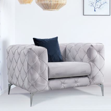 Sillón EUGEN gris claro