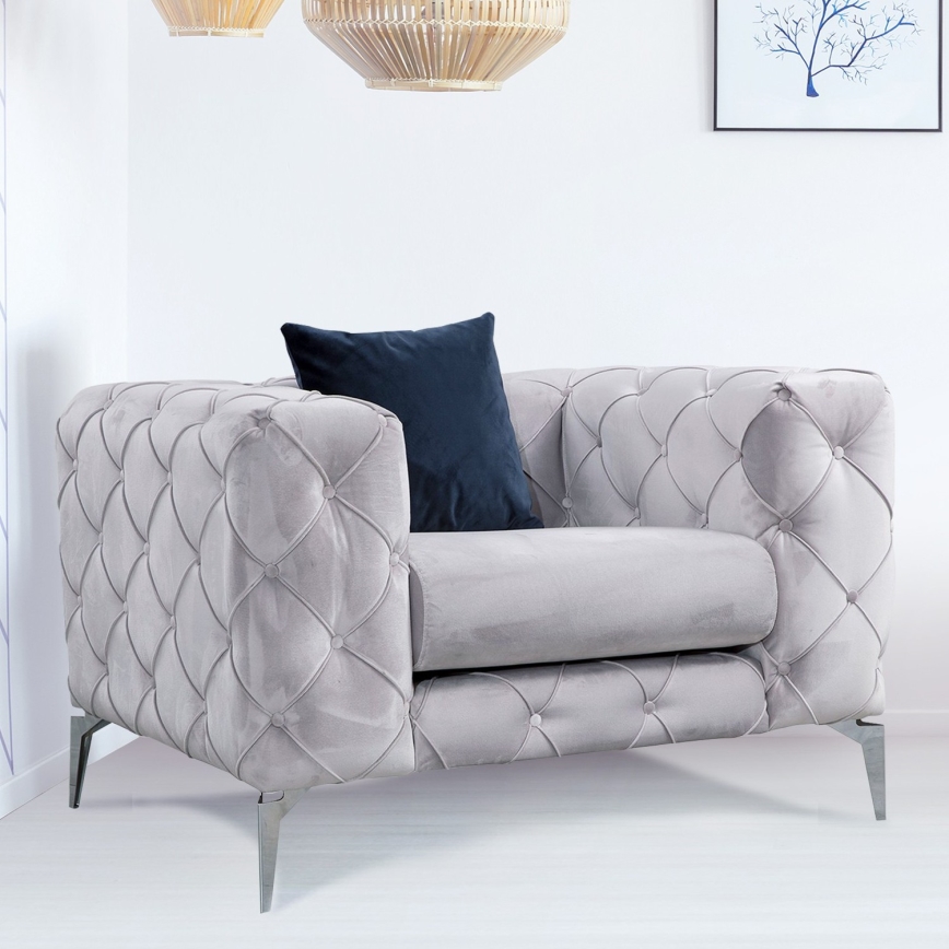 Sillón EUGEN gris claro