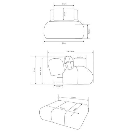 Sillón FANO marrón