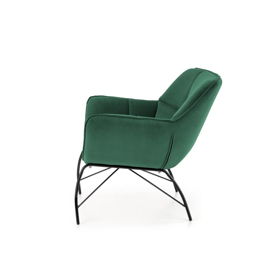 Sillón FIGA verde oscuro
