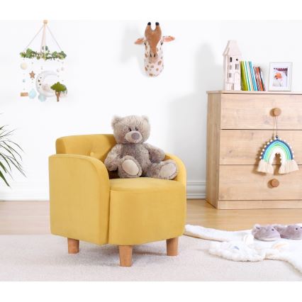 Sillón infantil DORY amarillo