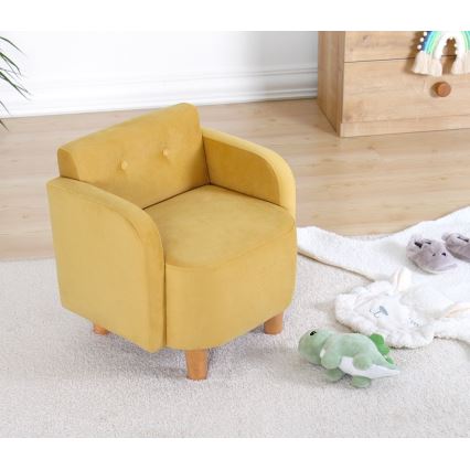 Sillón infantil DORY amarillo