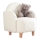 Sillón infantil DORY blanco