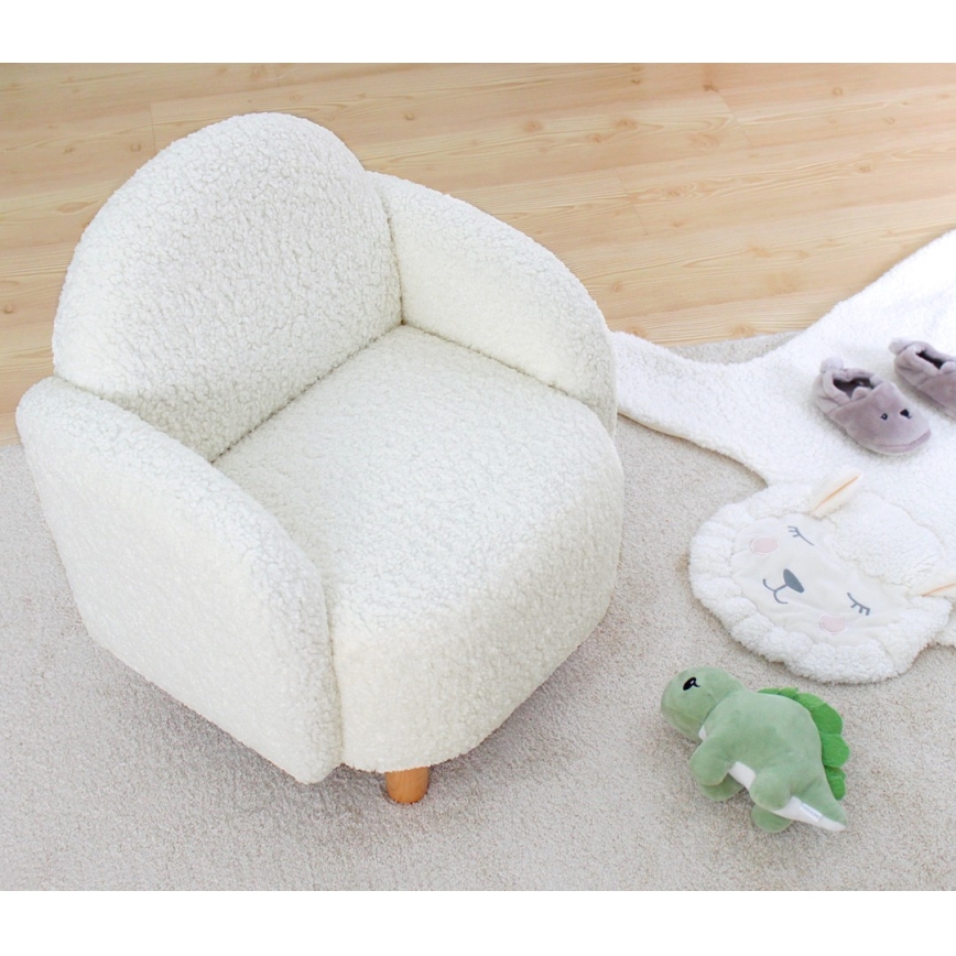 Sillón infantil DORY blanco
