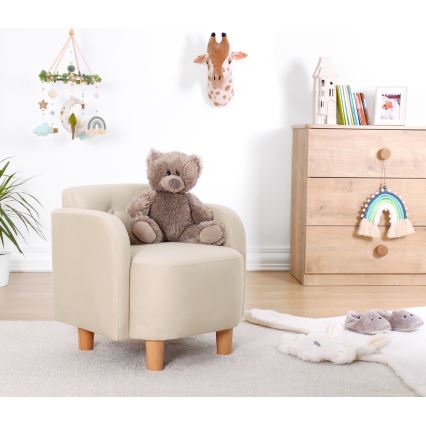 Sillón infantil DORY color crema
