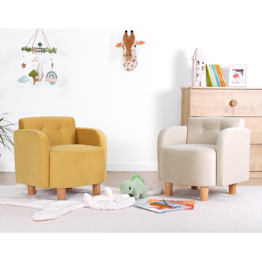 Sillón infantil DORY color crema