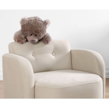 Sillón infantil DORY color crema