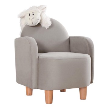 Sillón infantil DORY gris