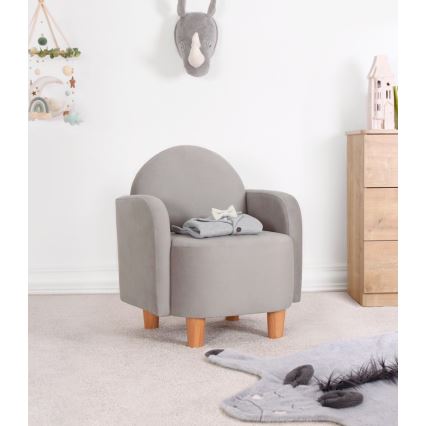 Sillón infantil DORY gris