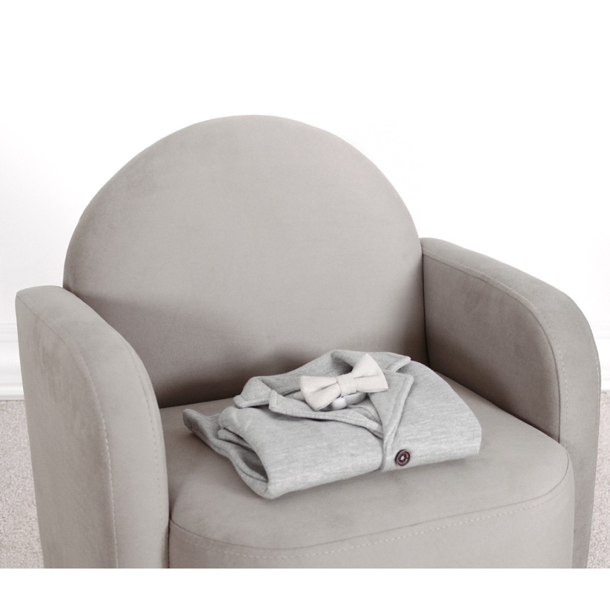 Sillón infantil DORY gris